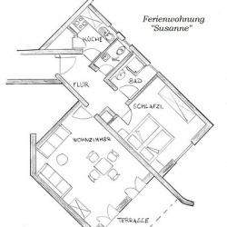 Grundriss Wohnung Susanne